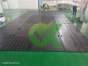 large pattern ground access mats 4’x8′ for soft ground